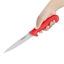 Couteau à filet Hygiplas rouge 150mm